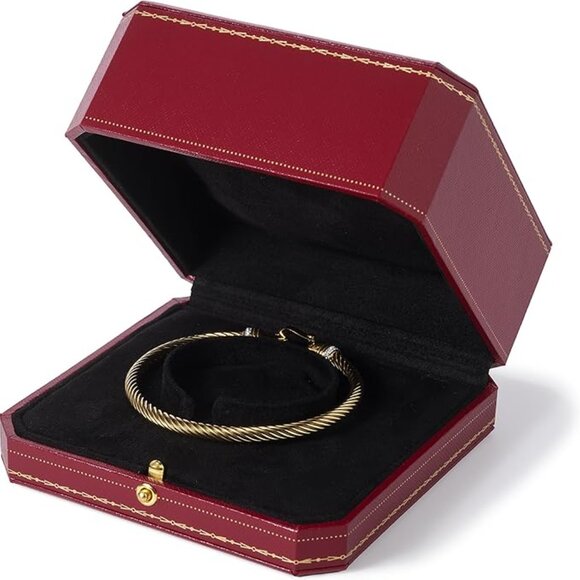 Neiman Marcus 18K Gold Plated with Zirconium Palace Bracelet - Picture 3 of 4